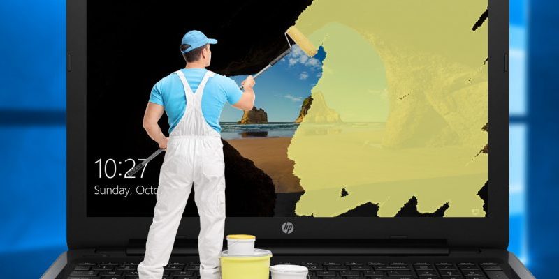لاک اسکرین ویندوز 10