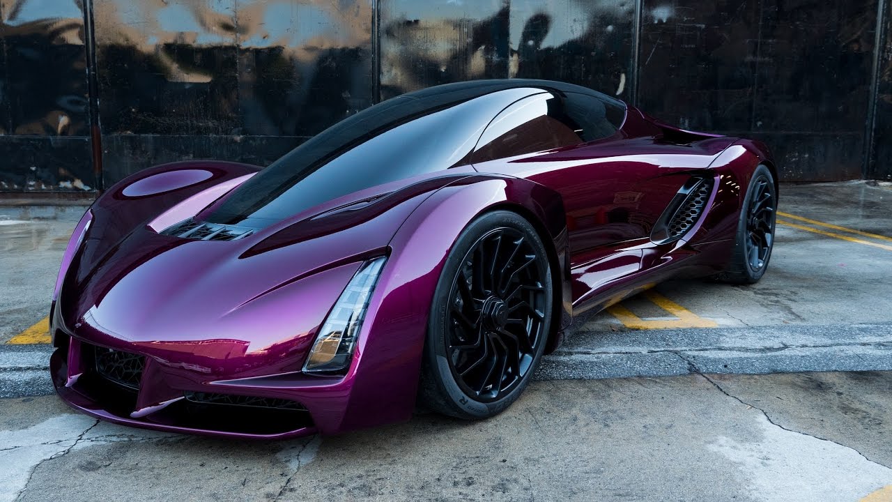 Blade first Divergent 3D supercar