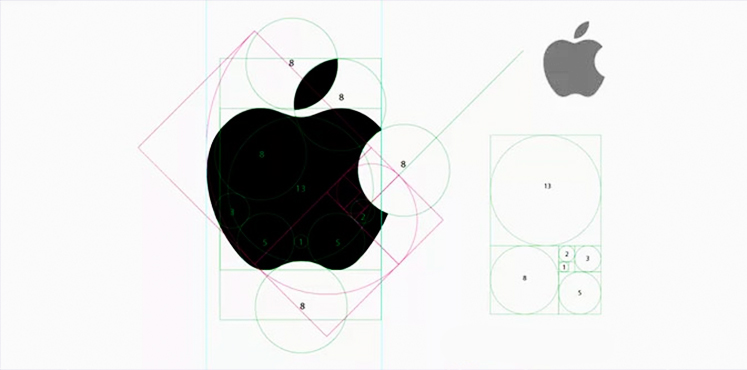 فیبوناچی در طراحی لوگو
